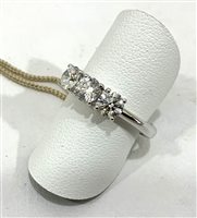 Anello Miluna Donna in Oro bianco Diamante 1.2 Ct LID3227-120G7 - LID3227-120G7